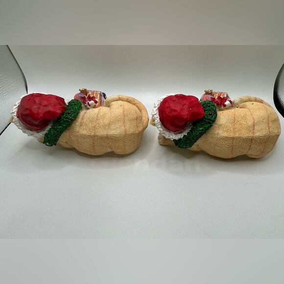 Cat Christmas stocking hangers, set of 2 - Picture 7 of 7